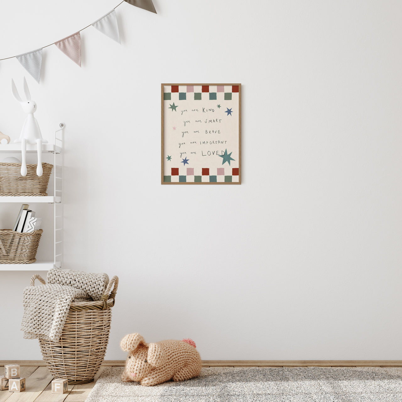 Framed Print-WF1177F - Words to Grow By Medium Framed Print-Whistlefish