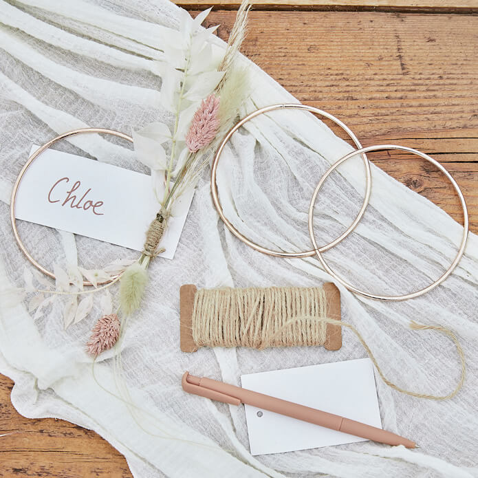 Party-PAM-516 - Rose Gold Contemporary Place Cards-Ginger Ray