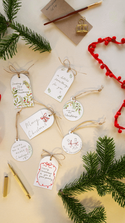 Add a Festive Spin to Your Gift Tags: Christmas Messages and Creative Illustration Ideas