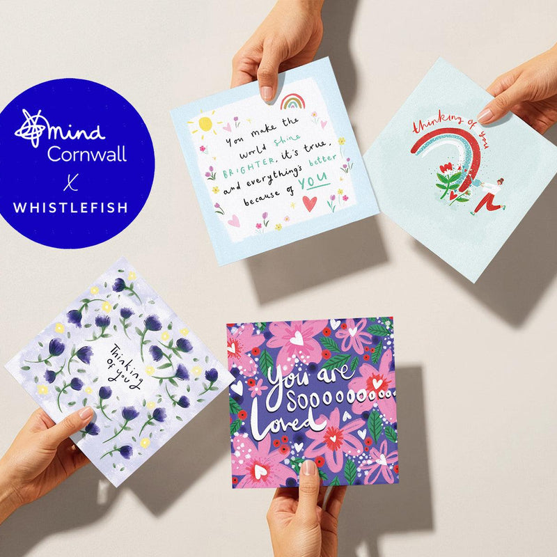 Encouraging connection, one thoughtful card at a time, while supporting Cornwall Mind - Whistlefish