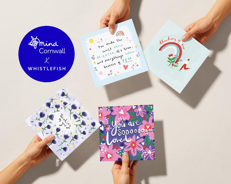 Encouraging connection, one thoughtful card at a time, while supporting Cornwall Mind - Whistlefish
