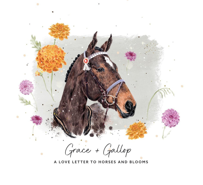 Grace and Gallop: A Love Letter to Horses and Blooms - Whistlefish