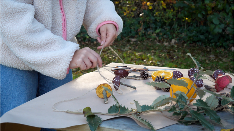 How to Make an Autumn Decoration for your home - Whistlefish