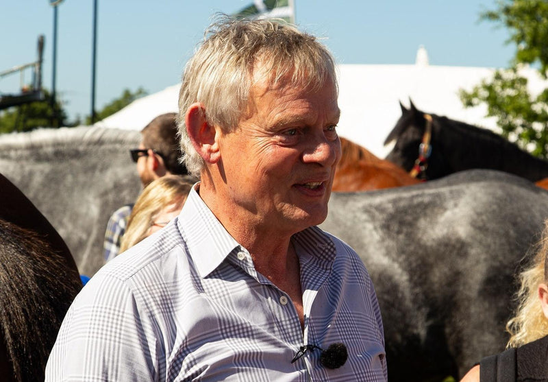 Martin Clunes Opens The Festival Of Heavy Horses - Whistlefish