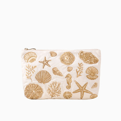 Ocean Treasures Cotton Everyday Pouch - Whistlefish