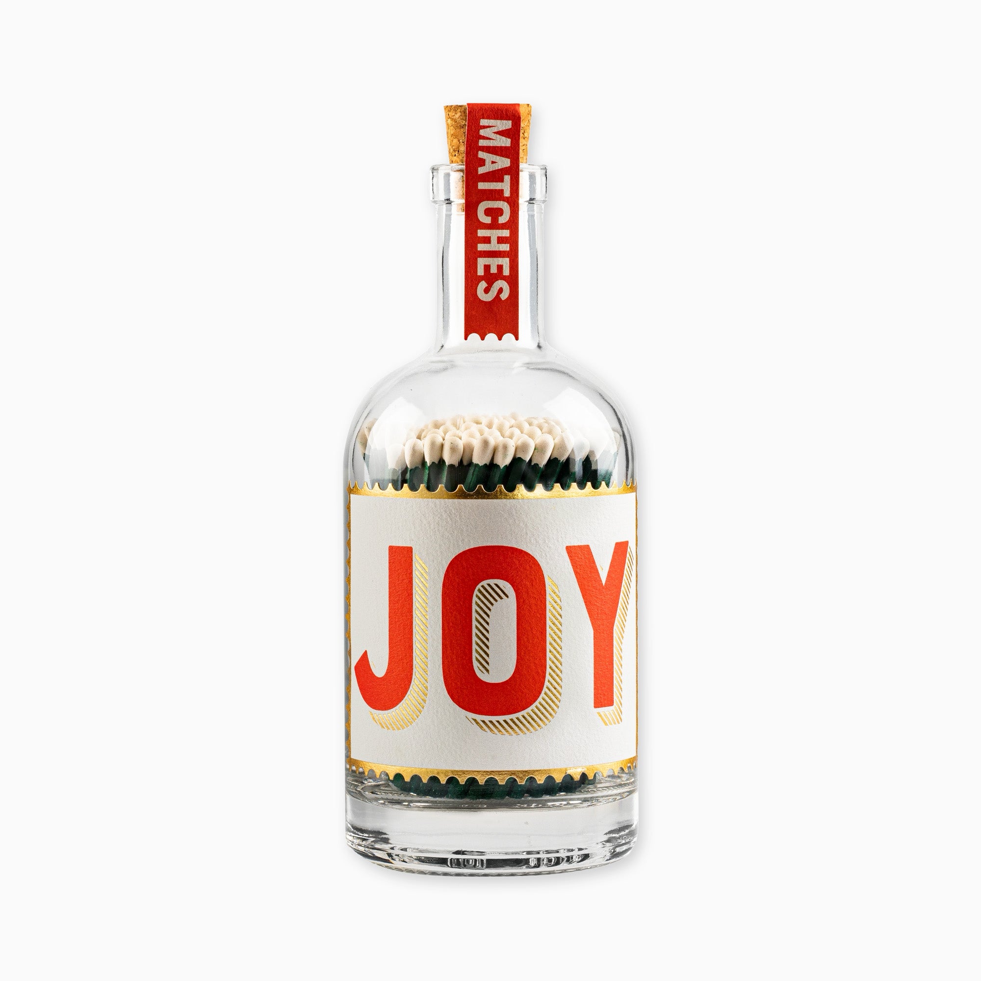 Joy Glass Bottle Safety Matches - Whistlefish