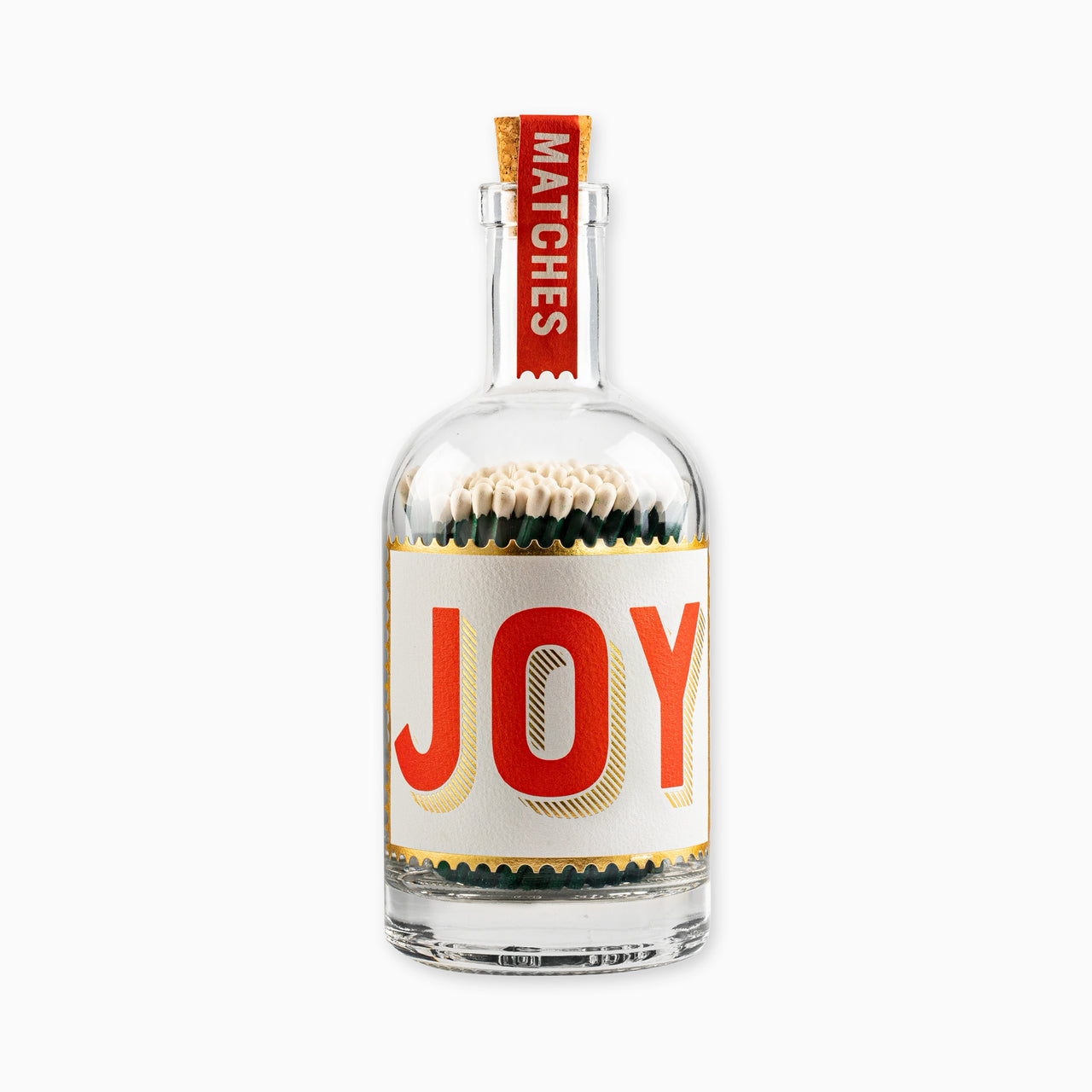 Joy Glass Bottle Safety Matches - Whistlefish