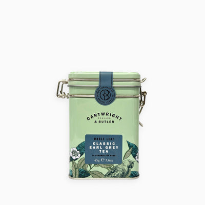 Earl Grey Whole Leaf Tea Bags in Tin - Whistlefish