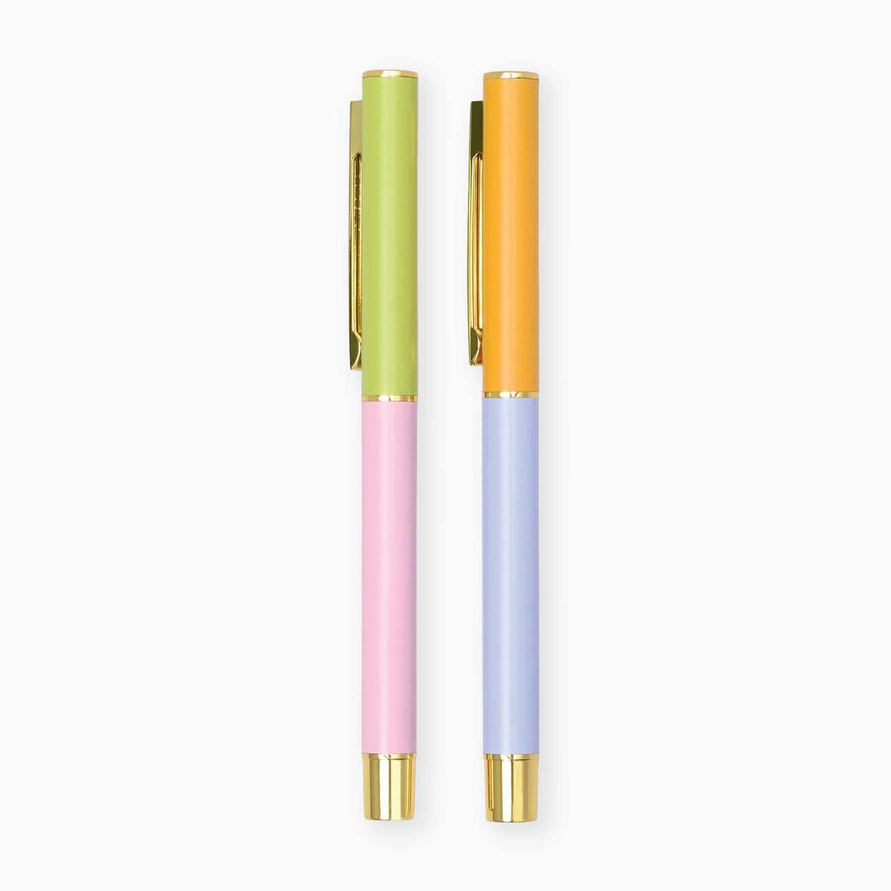 DCBS-1009EU - Set of 2 Colourblock Pens Lilac and Cornflower