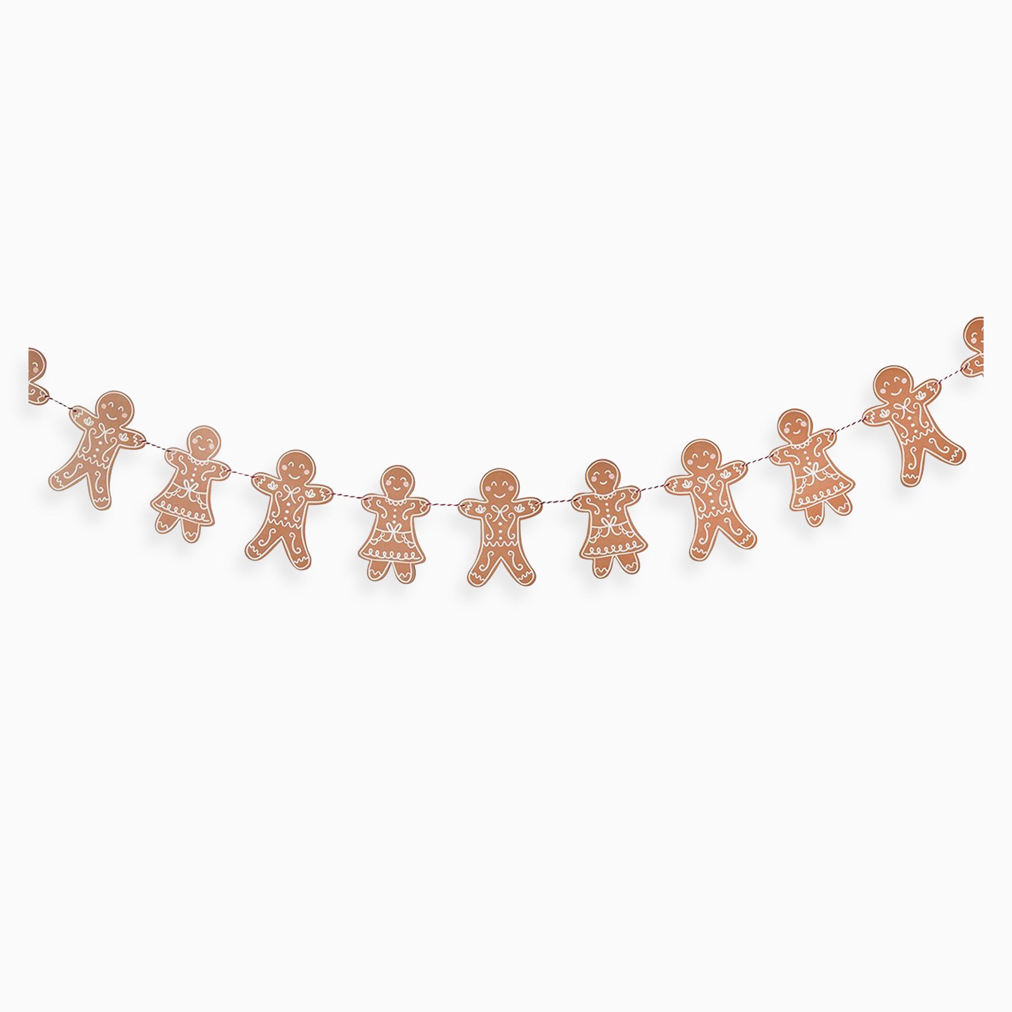 HBGB101 - Gingerbread Friends Card Garland