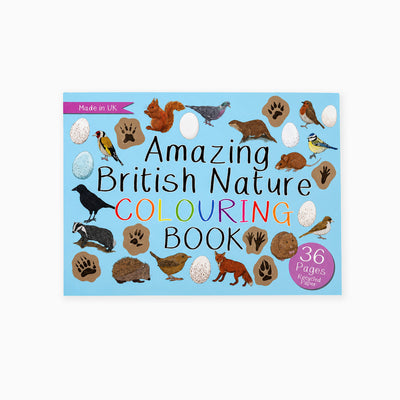 Amazing British Nature Colouring Book - Whistlefish
