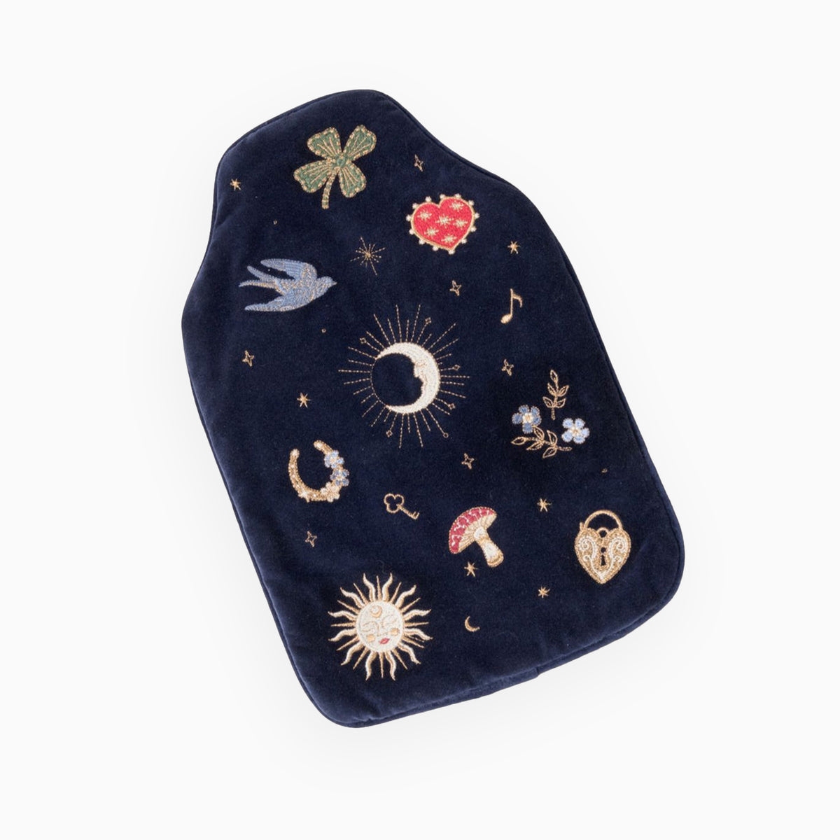 20187 - Cosmic Charms Velvet Hot Water Bottle