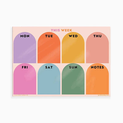 Rainbow Arch Magnetic Planner - Whistlefish