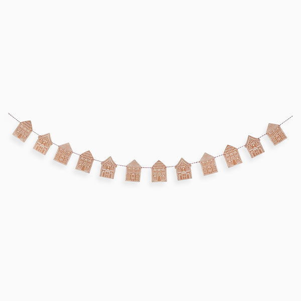 HBGB100 - Gingerbread House Card Garland