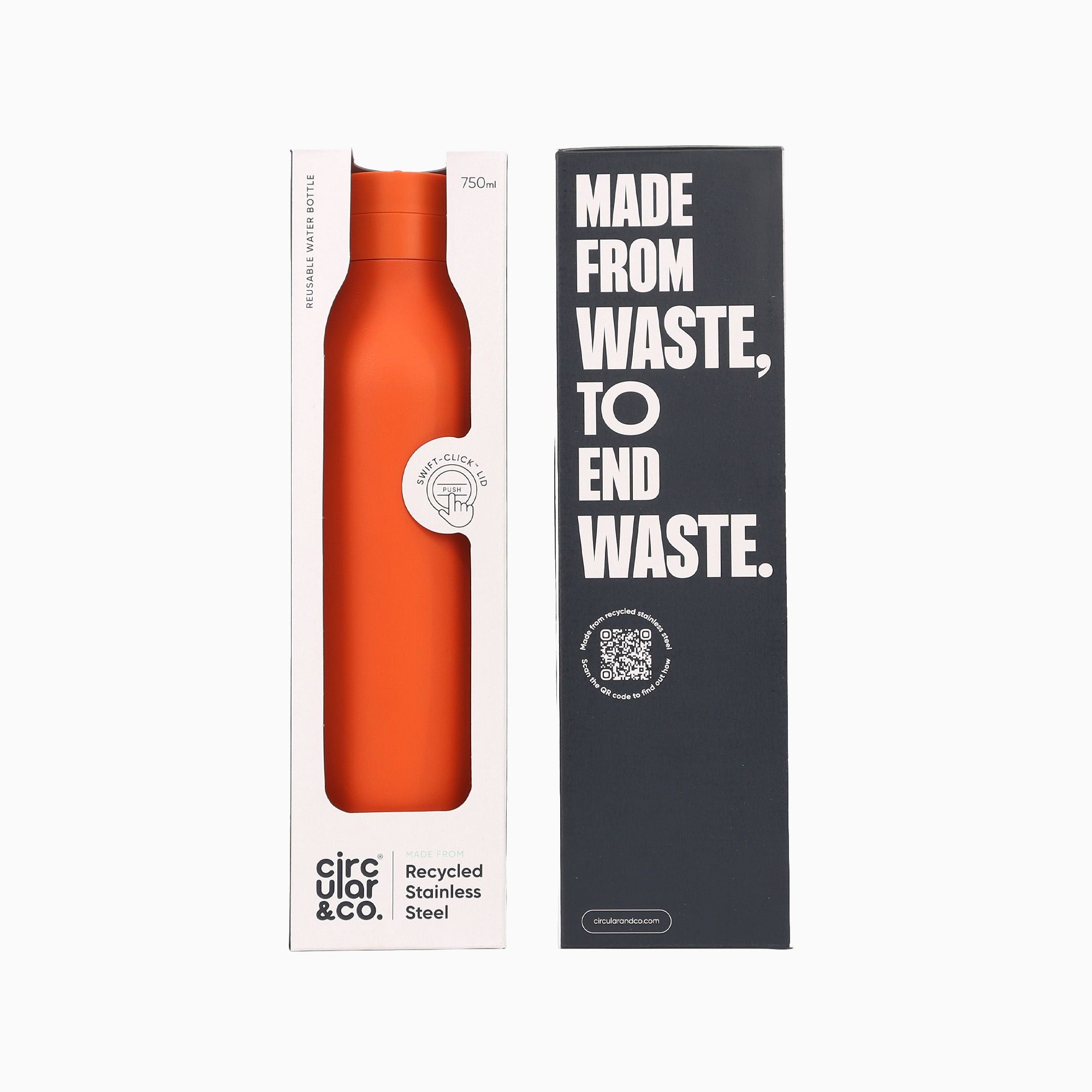 SSB-750ML-C-SU-ORANG - Recycled Bottle Orange