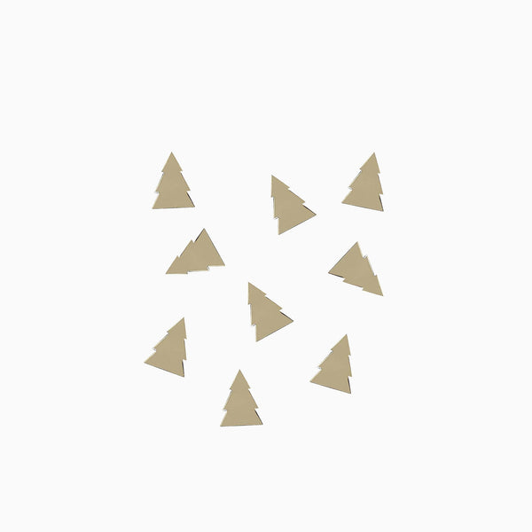 HBFF106 - Gold Christmas Tree Table Scatter