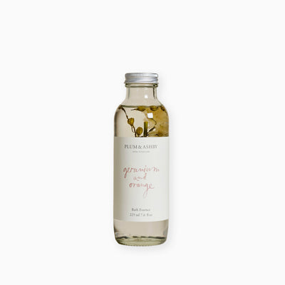 Geranium & Orange Bath Essence 225ml - Whistlefish