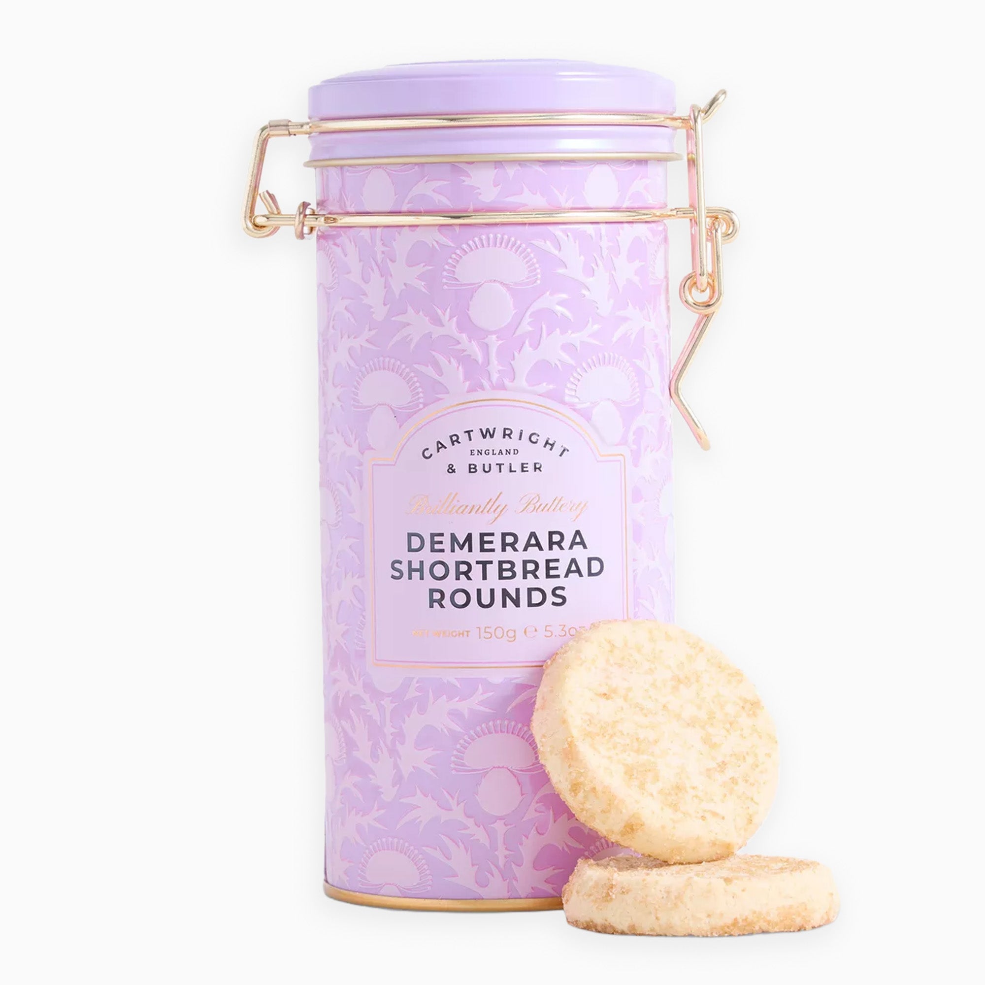 4713 - Demerara Shortbread Rounds in Tin