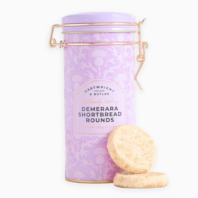 Demerara Shortbread Rounds in Tin - Whistlefish