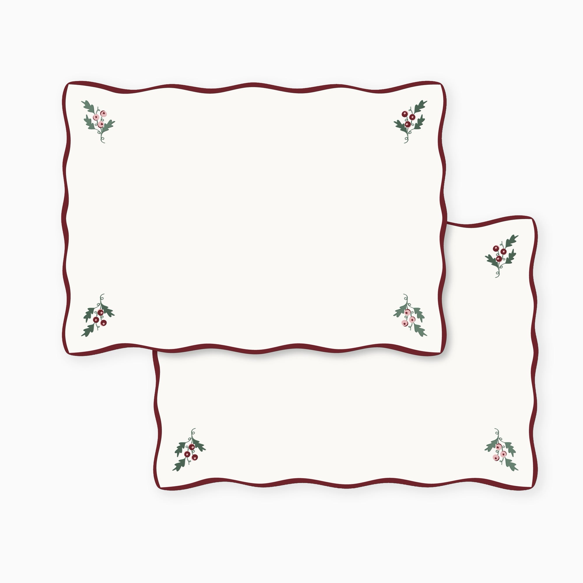 XPMBRI - Berry Ribbons Place Mats Set Of 2