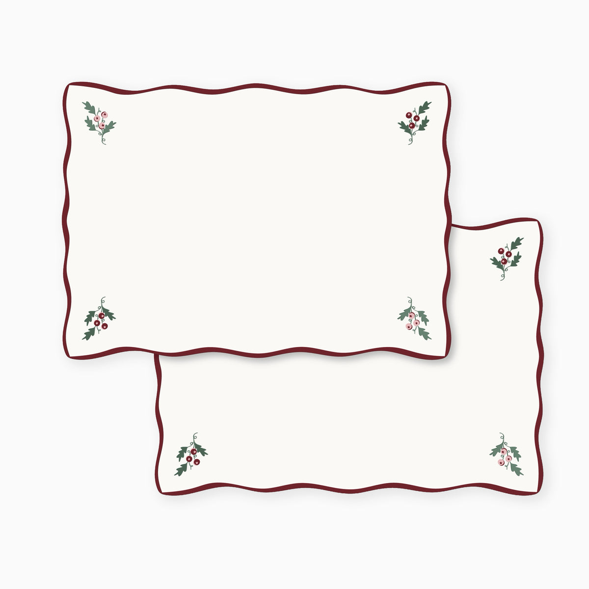 XPMBRI - Berry Ribbons Place Mats Set Of 2