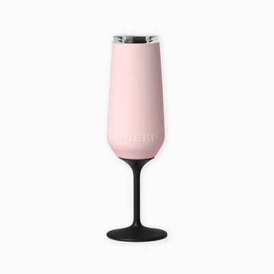 Huski Champagne Flute Powder Pink - Whistlefish