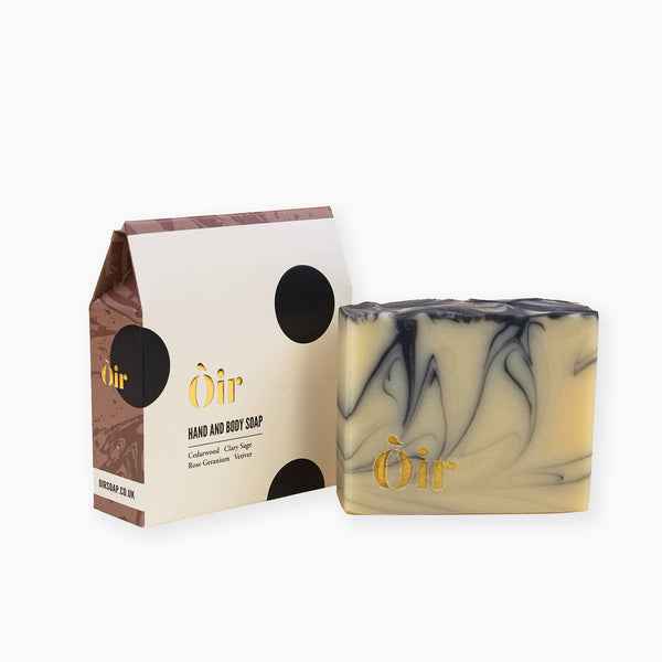 Luxury Soap-OIRS0005 - Cedarwood, Clary Sage, Rose Geranium, Vetiver Soap-Oir Soap Ltd