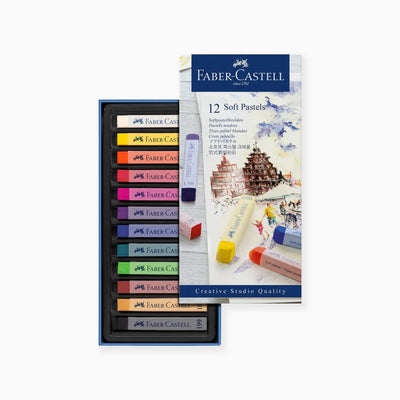 Faber Castell 12 Soft Pastels - Whistlefish
