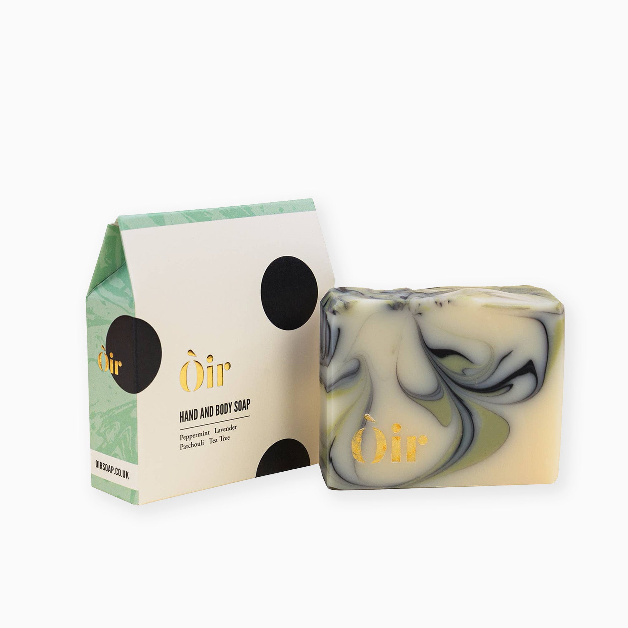 OIRS0002 - Peppermint, Lavender, Patchouli, Tea Tree Soap