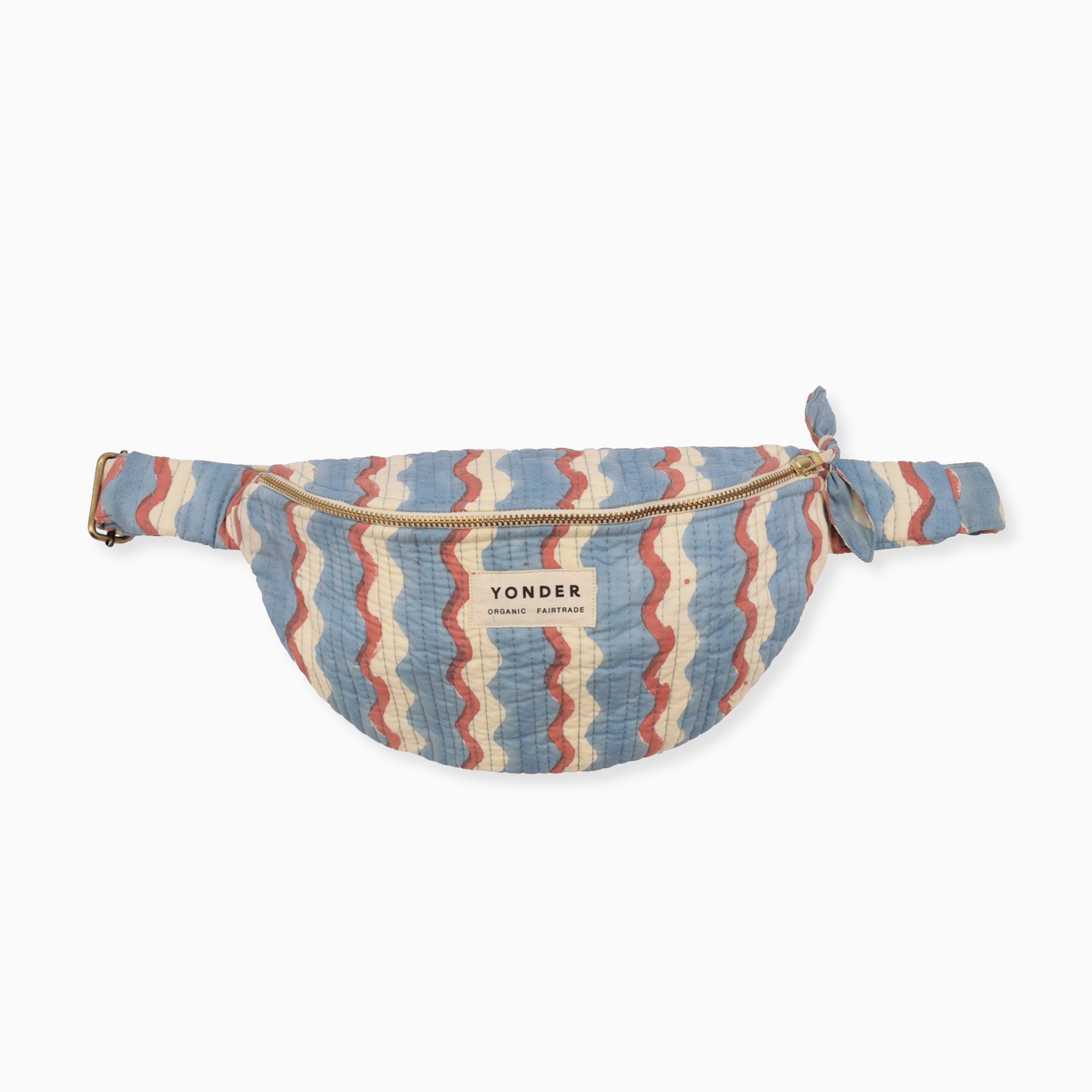 BB SKY - Cotton Quilted Bumbag | Wiggle | Sky