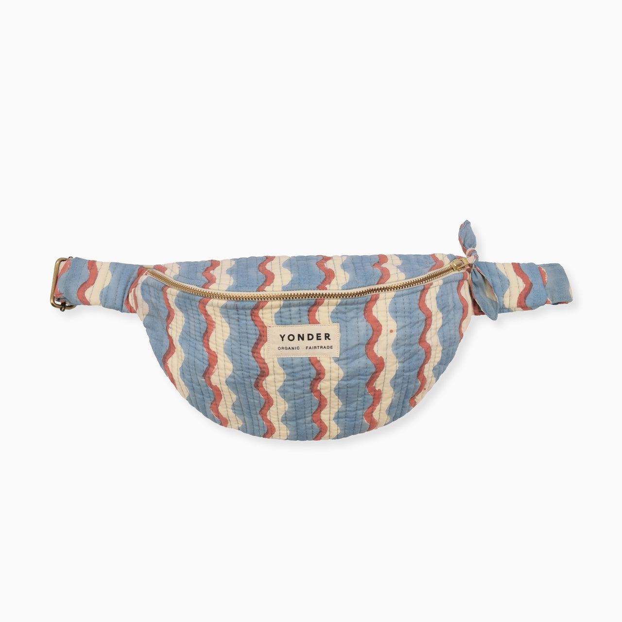 BB SKY - Cotton Quilted Bumbag | Wiggle | Sky