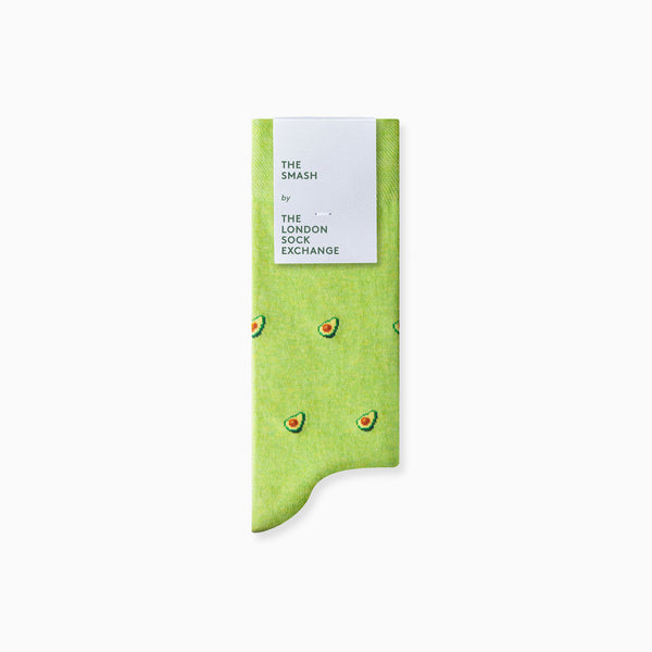 Socks-SING-SMAS-GREE-712 - The Smash Green Socks-The London Sock Exchange