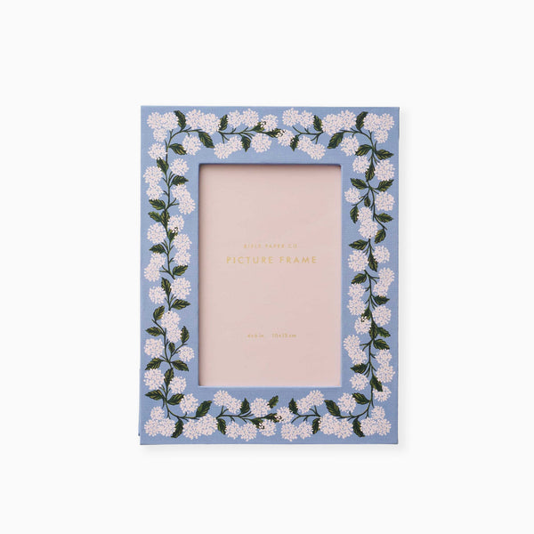 PFP002 - Hydrangea Paper Wrapped Picture Frame