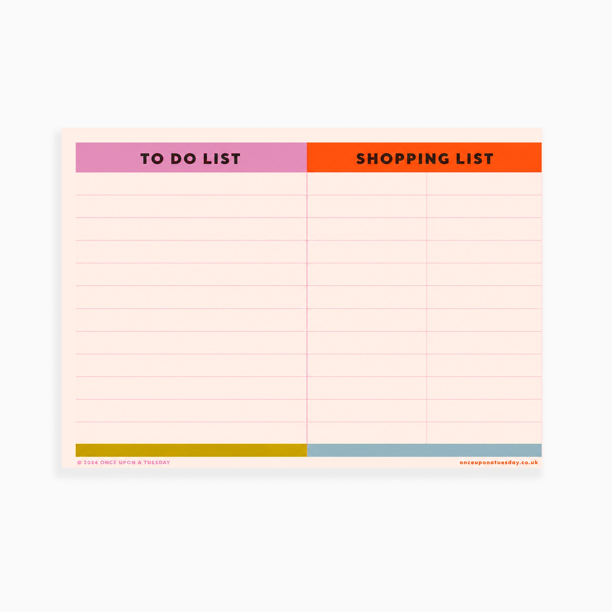 Planner-MFP-WKL-SCL-A4 - Magnetic Shopping List Planner-Good Tuesday