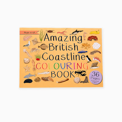 Amazing British Coastline Colouring Book - Whistlefish