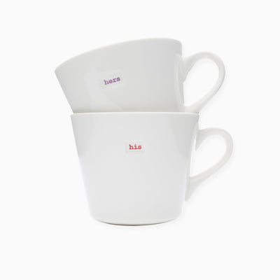 Mug-MKKBJ0227P - His & Hers Keith Bymer Jones Mug Gift Set-Forma House