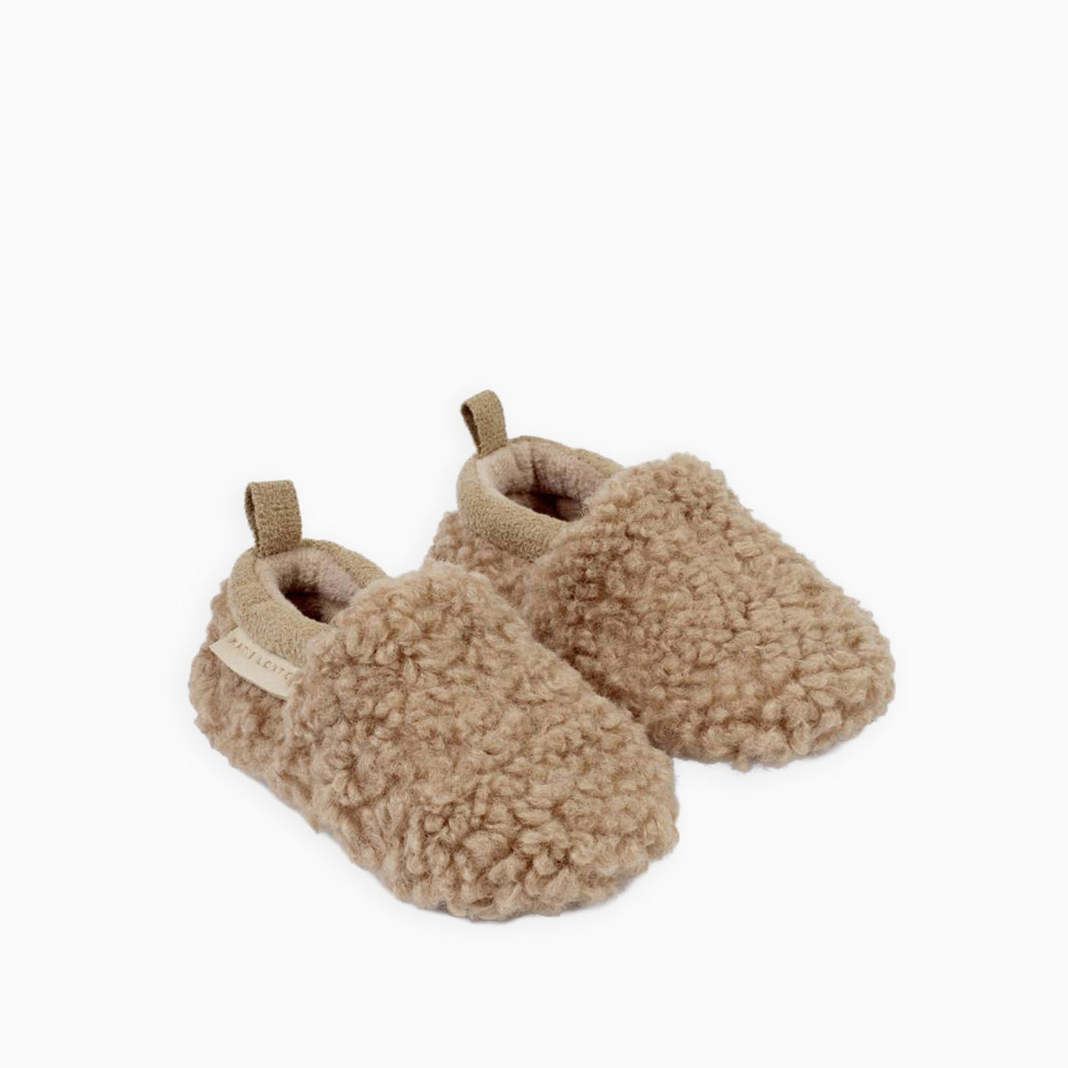 BA0136 - Borg Baby Shoes in Tan