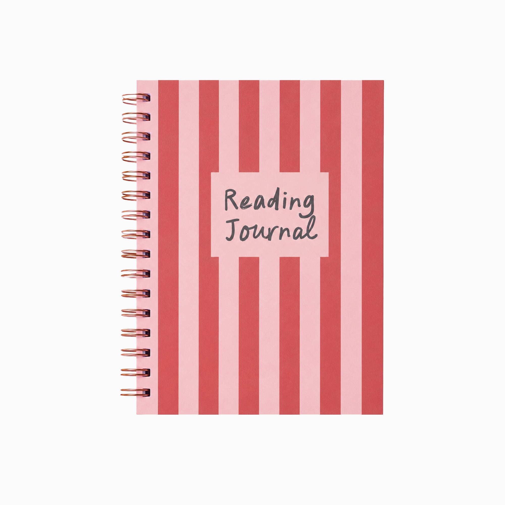 Journal-JRN-READ-DCS-A5 - Deckchair Stripe Reading Journal-Good Tuesday