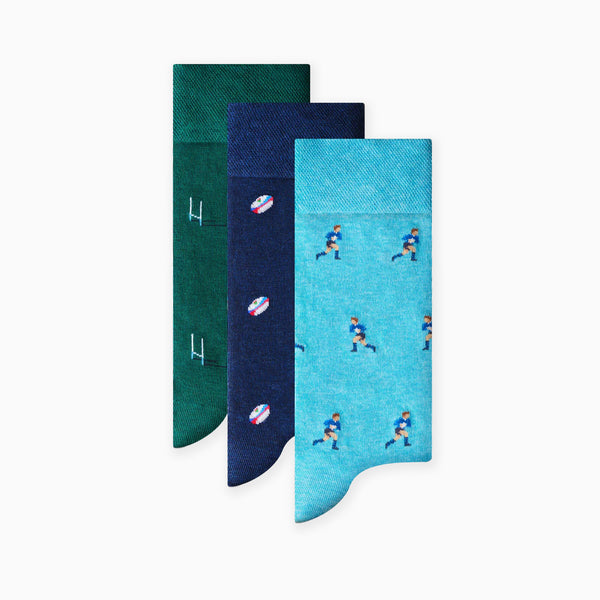 Socks-OOB-RUGB-MIX-712 - The Rugby Gift Box-The London Sock Exchange