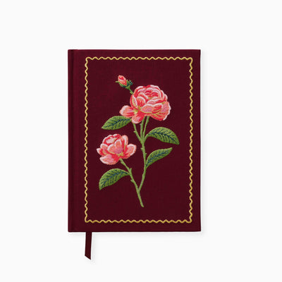 JNE004 - Roses Embroidered Journal
