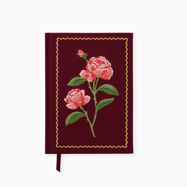 JNE004 - Roses Embroidered Journal