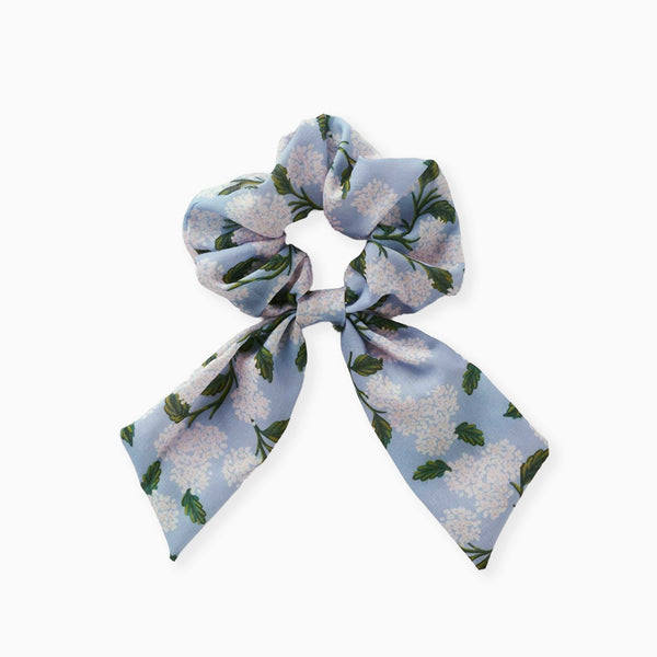 HAS019 - Blue Hydrangea Scrunchie