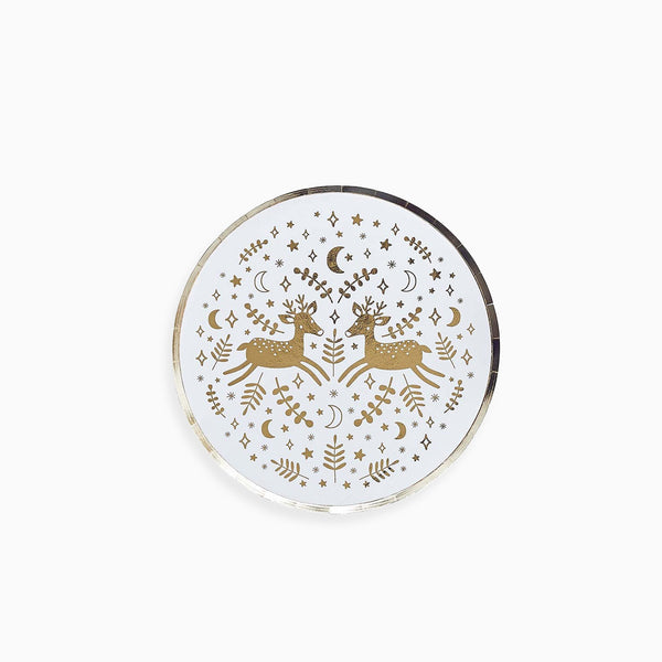HBFF104 - Reindeer Paper Plates
