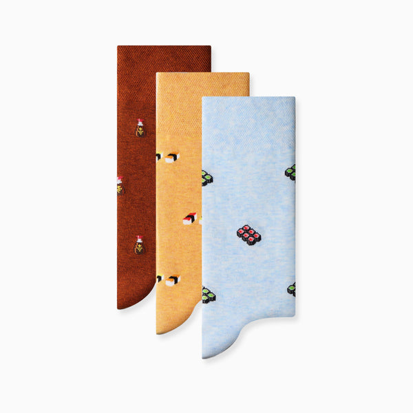 Socks-OOB-SUSH-MIX-712 - The Sushi Gift Box-The London Sock Exchange