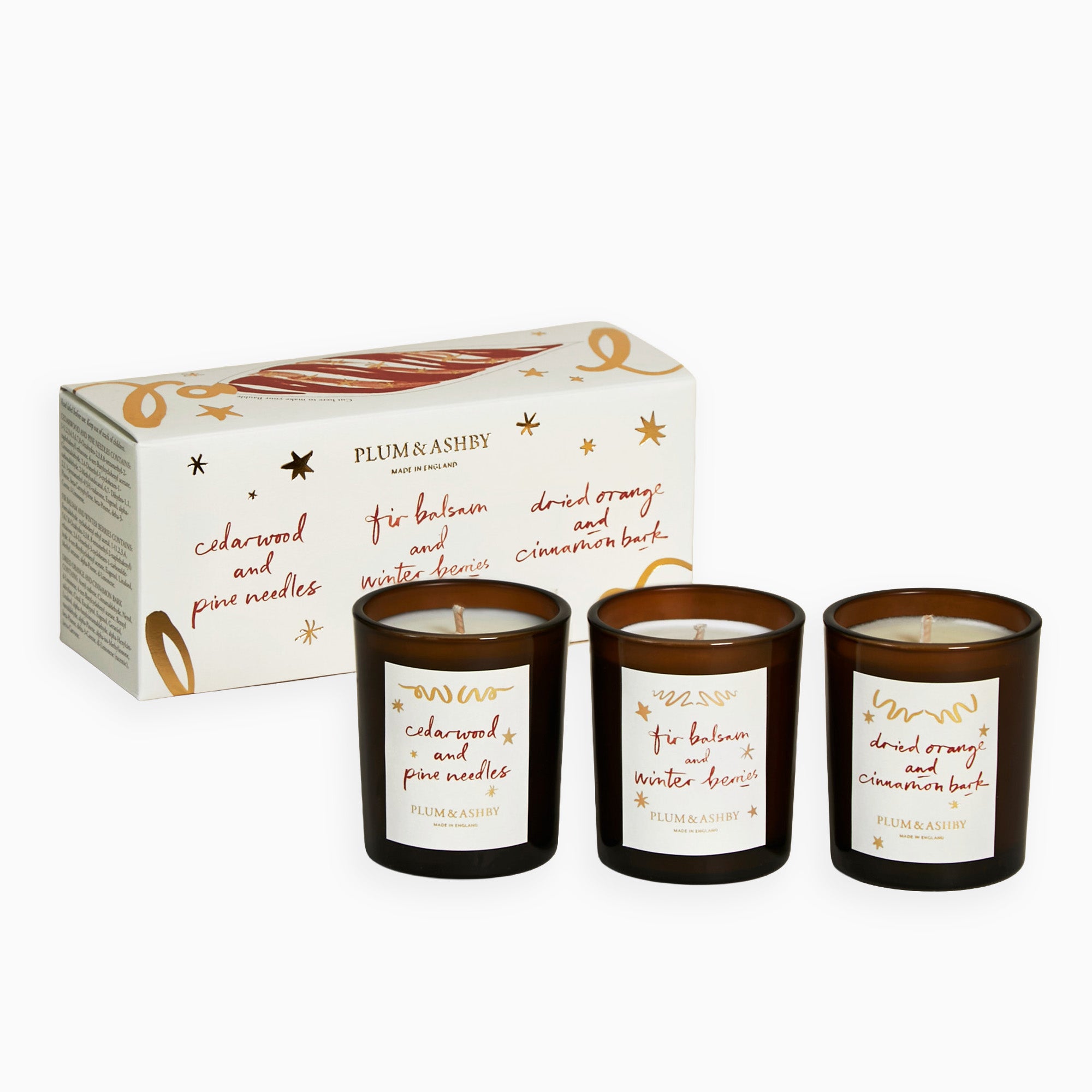 WINTERVOTIVESET - Winter Votive Gift Set
