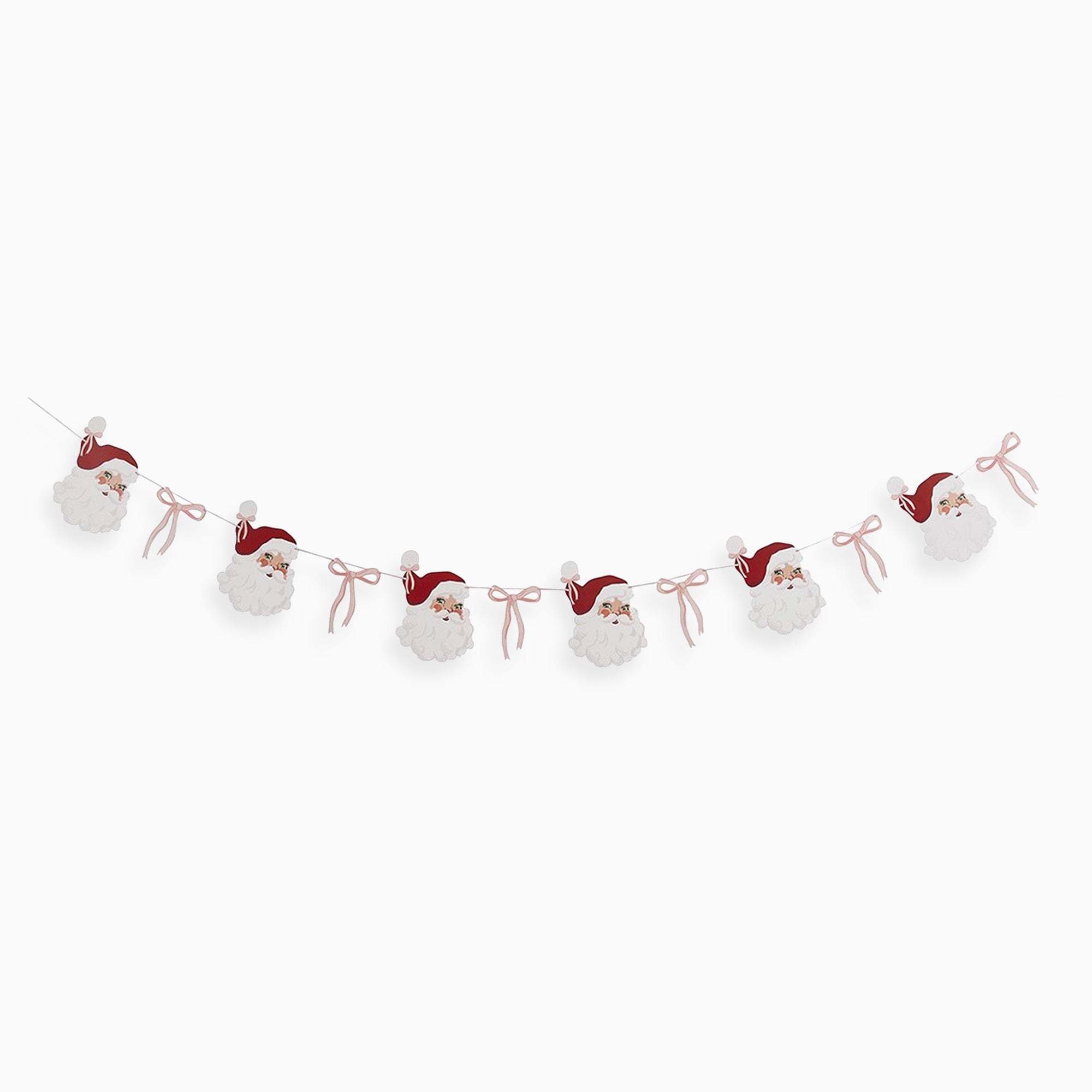 HBSB200 - Santa & Bow Card Garland