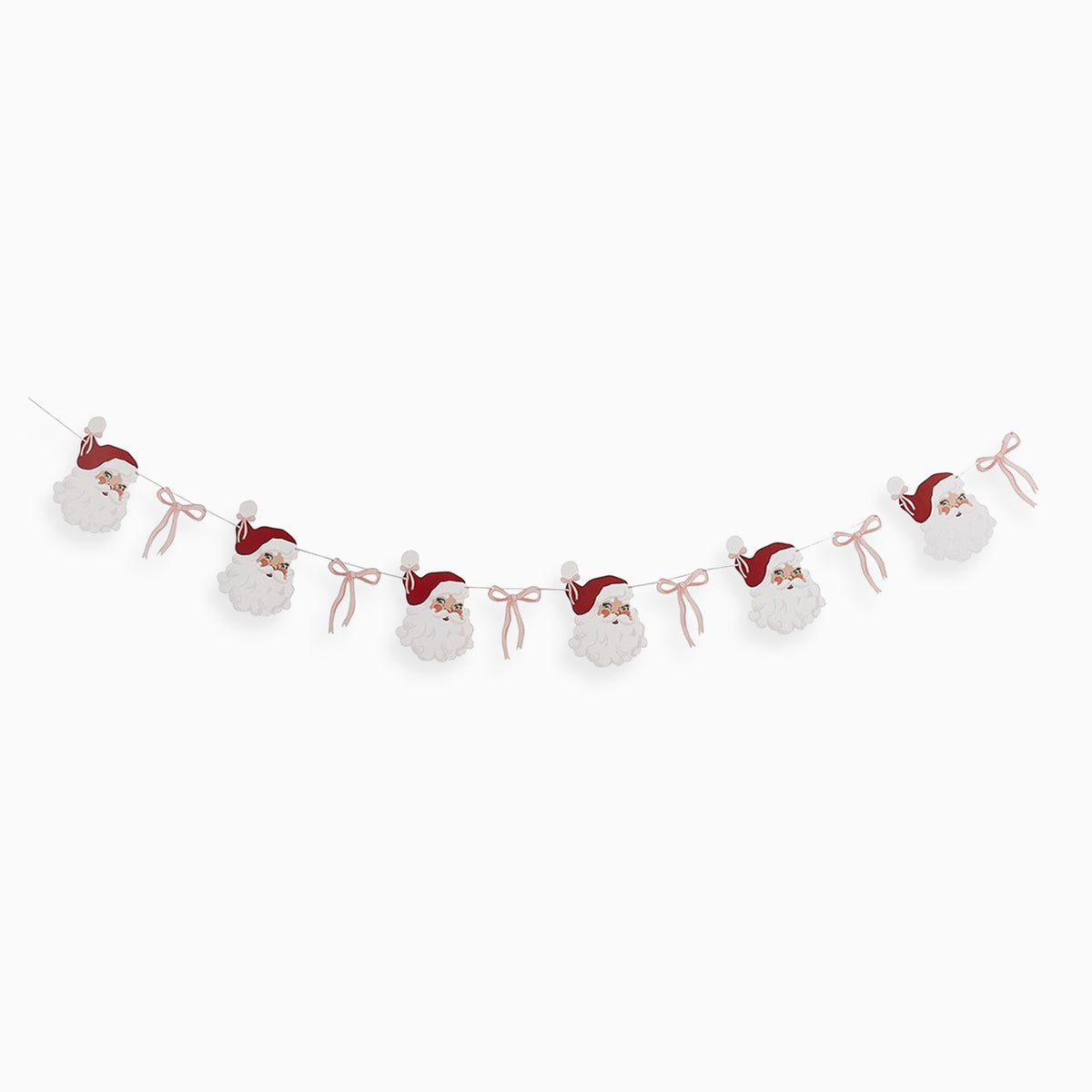 HBSB200 - Santa & Bow Card Garland