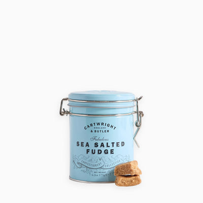Sea Salted Fudge in Tin - Whistlefish