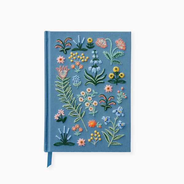 JNE001 - Menagerie Garden Embroidered Journal