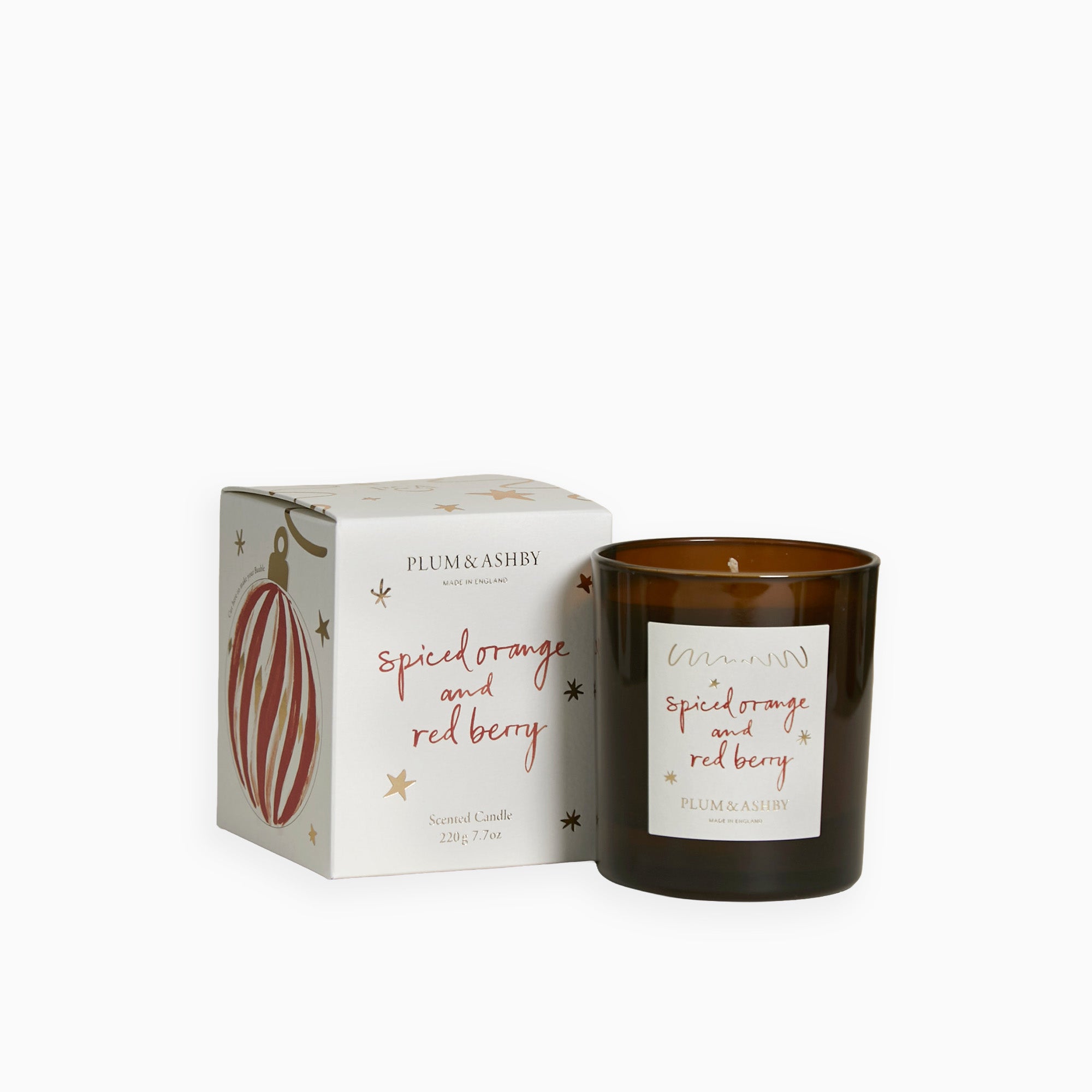 CANDLE-CSA - Spiced Orange and Red Berry Candle